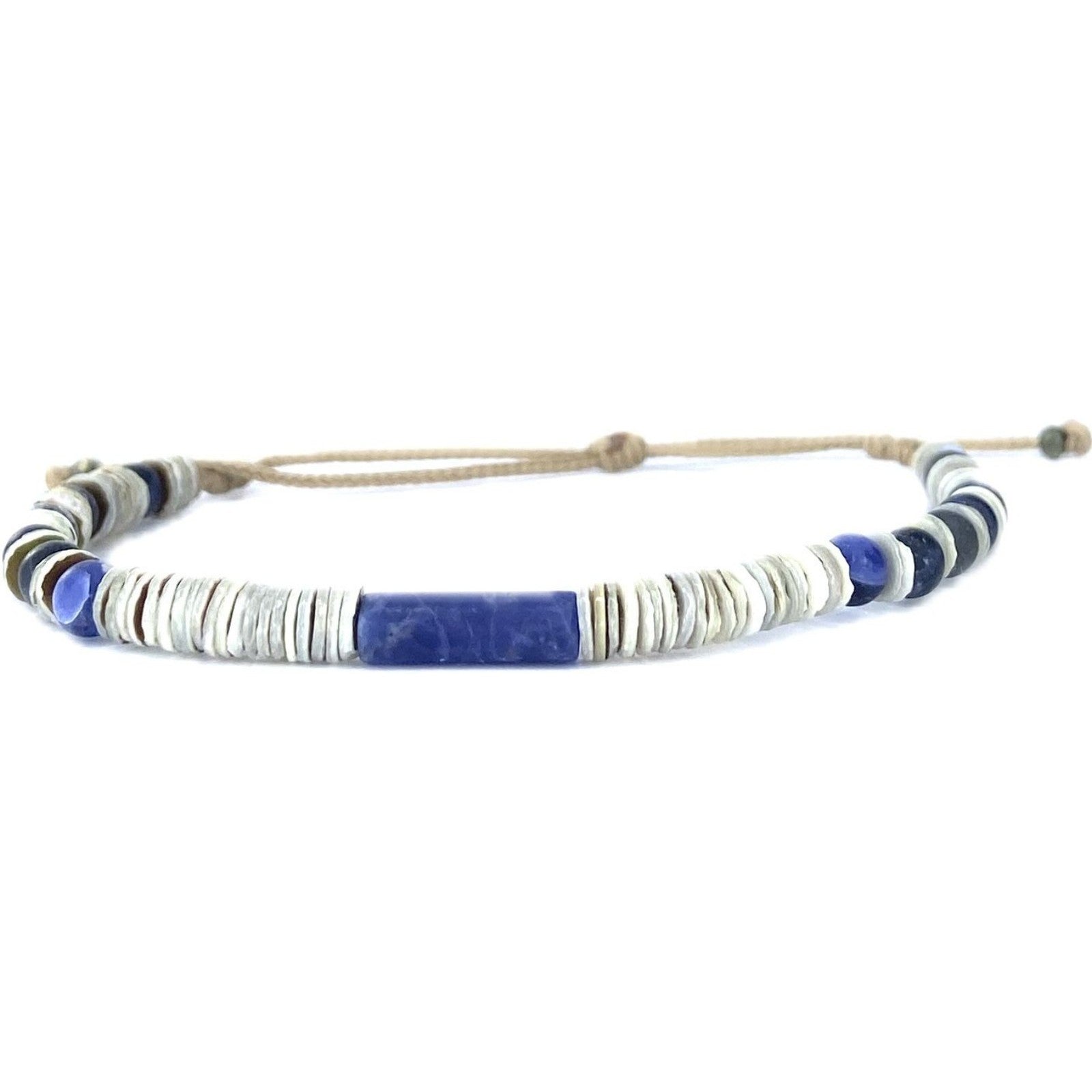 Bracelet homme Sodalite Nacre be by cat